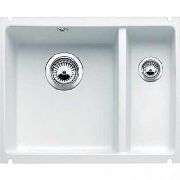 Кухонная мойка Blanco 514522 SUBLINE 350/150-U керамика белоснежный Кухонная мойка Blanco 514522 SUBLINE 350/150-U керамика белоснежный