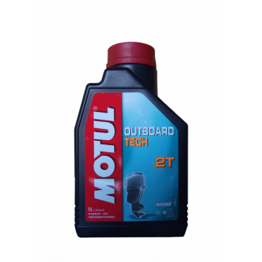 Масло моторное MOTUL OUTBOARD TECH 2T 1л 102789