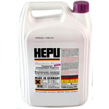 Антифриз HEPU Coolant G12 концентрат фиолетовый 5 л P999-G12PLUS-005 Антифриз HEPU Coolant G12 концентрат фиолетовый 5 л P999-G12PLUS-005