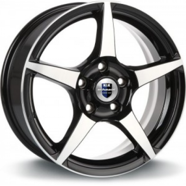 Диск литой КиК 16x6.5 5x114.3/67.1 ET45 КС736 алмаз черный