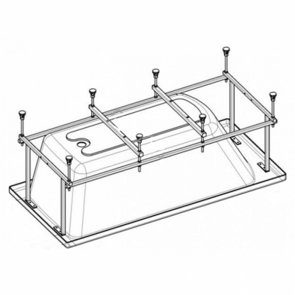 Монтажный набор для ванны Roca Sureste 160х70 см ZRU9302788