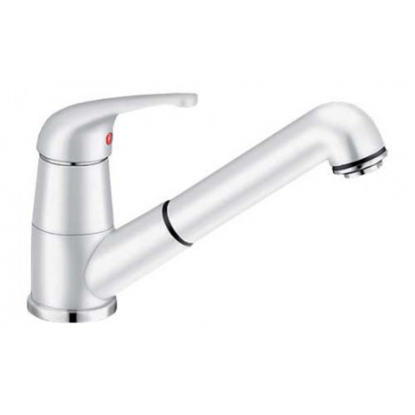 Смеситель для кухни Blanco DARAS-S Silgranit 524193 белый