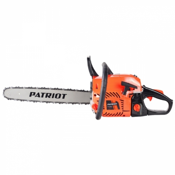 Бензопила PATRIOT Пила цепная бензиновая PATRIOT PT4518, 2.9л.с., 18", Easy Start, очки и перчатки в комплекте 220105550