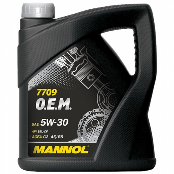 Масло моторное Mannol (SCT) 7709 O.E.M. for Toyota Lexus 5W30 синт (4л)