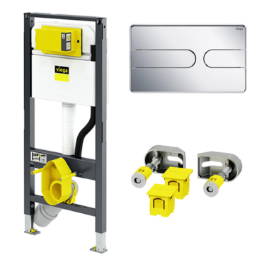 Инсталляция для унитаза Viega Prevista Dry 792862 с кнопкой смыва Visign for Style 23 Инсталляция для унитаза Viega Prevista Dry 792862 с кнопкой смыва Visign for Style 23