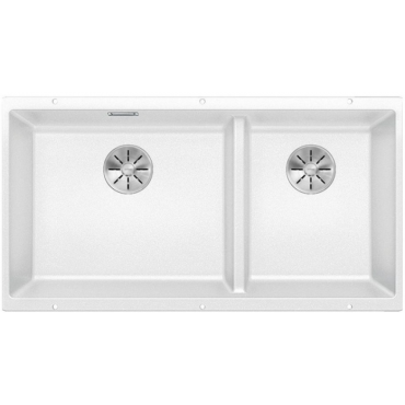 Мойка Blanco Subline 480/320-U Silgranit PuraDur 523588 белый