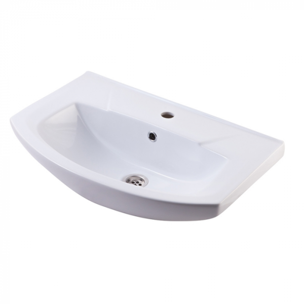 Раковина Rosa Элеганс-650 белый мебельный