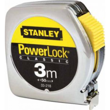 Рулетка Stanley Stanley рулетка измерительная “powerlock” в металлическом корпусе 3м х 12,7мм (0-33-218) 0-33-218