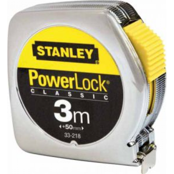 Рулетка Stanley Stanley рулетка измерительная “powerlock” в металлическом корпусе 3м х 12,7мм (0-33-218) 0-33-218