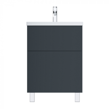 База под раковину Am.Pm Gem M90FSX06022GM32 графит матовый