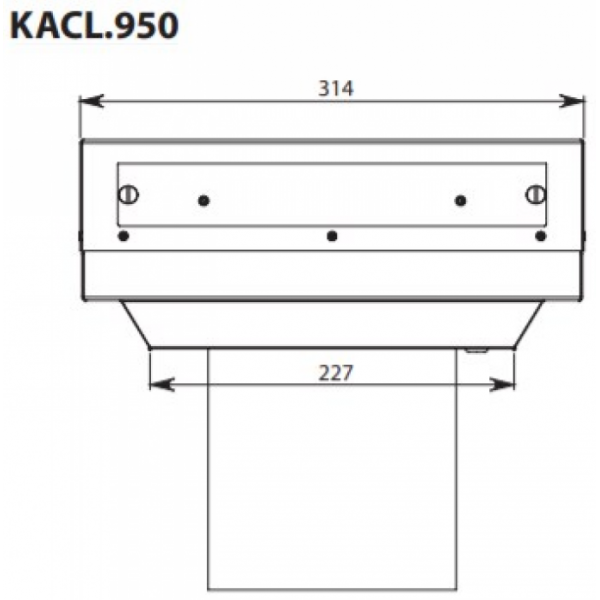 Угольно-цеолитный фильтр Falmec Carbon-Zeo (для Gruppo Incasso) KACL.950