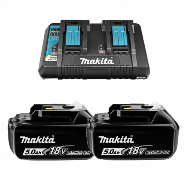 Аккумулятор Makita BL1850B + ЗУ DC18RD 191L75-3