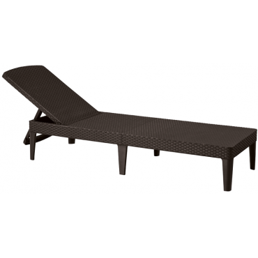 Шезлонг Keter Jaipur Sun lounger коричневый 17205843