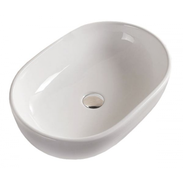 Раковина накладная Timo KULO TK-405 белый