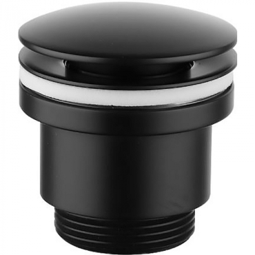 Донный клапан Lemark LM8500BL черный