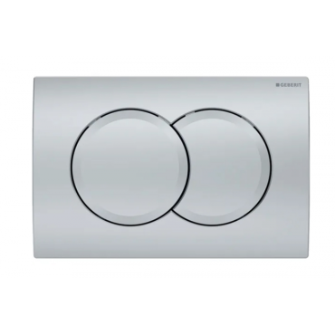 Клавиша смыва Geberit Delta01 115.107.46.1 матовый хром