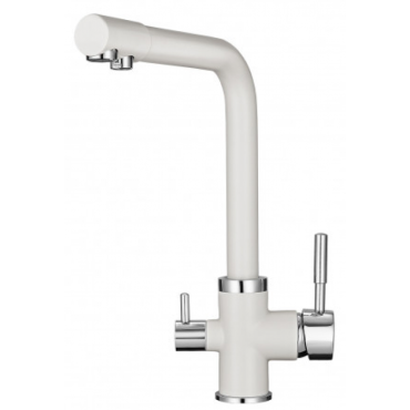 Кухонный смеситель Kuppersberg GEOS WHITE Кухонный смеситель Kuppersberg GEOS WHITE