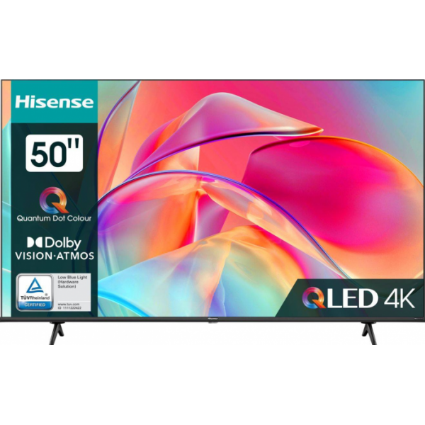 Телевизор Hisense 50E7KQ черный