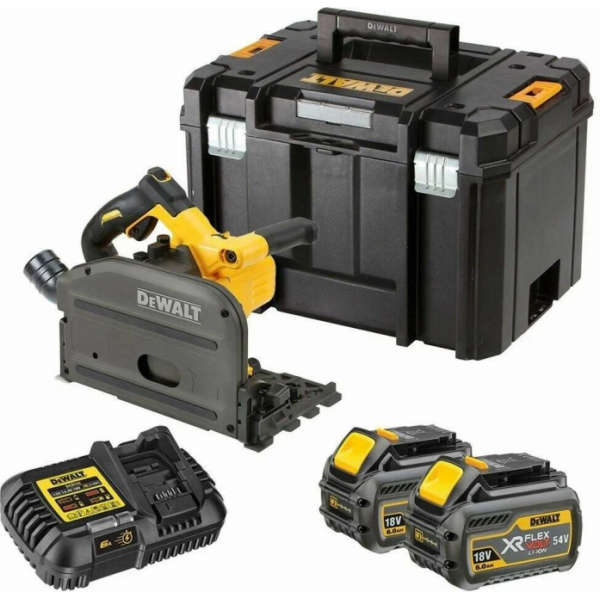 Аккумуляторная дисковая пила DeWalt DCS520T2-QW 54В