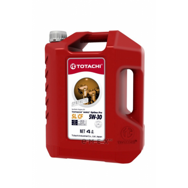 Масло моторное Totachi Optima PRO Synthetic 5W-30 синтетическое 4 л 1C804