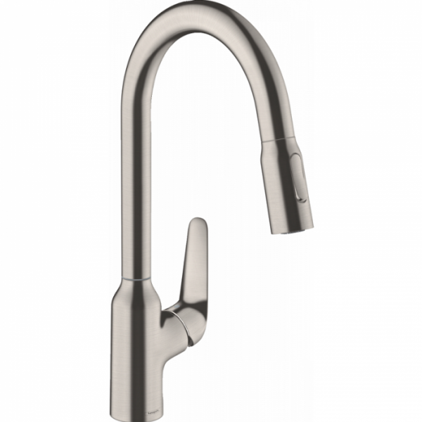 Смеситель для кухни Hansgrohe Focus M42 71820800 сталь