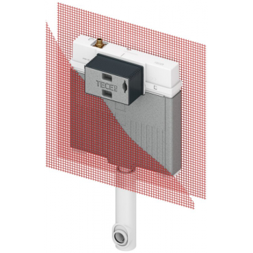 Застенный бачок Tece TECEbox Octa 2 с арматурной сеткой 9370500 Застенный бачок Tece TECEbox Octa 2 с арматурной сеткой 9370500