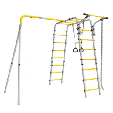 Дачный комплекс Romana Весёлая лужайка-2 (без качелей) R 103.25.04 серый/жёлтый Дачный комплекс Romana Весёлая лужайка-2 (без качелей) R 103.25.04 серый/жёлтый