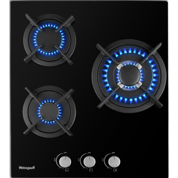 Газовая панель Weissgauff HGG 451 BGh Nano Glass