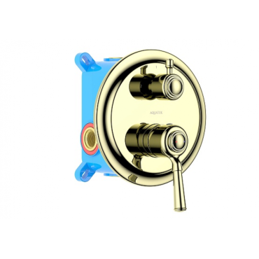 Смеситель для ванны AQUATEK Классик AQ1546PG полированное золото