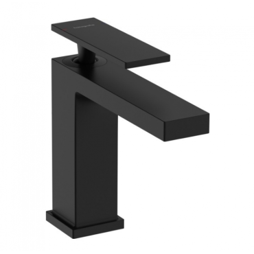 Смеситель для раковины Hansgrohe Tecturis E 73011670 чёрный матовый