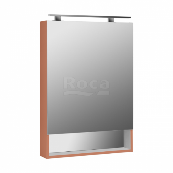 Шкаф зеркальный Roca The Gap ZRU9307840 терракота