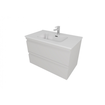 Тумба с раковиной AQUATEK Вега AQ77080-LG серый туман Тумба с раковиной AQUATEK Вега AQ77080-LG серый туман