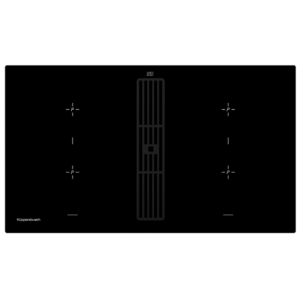 Индукционная варочная панель с вытяжкой Kuppersbusch KMI 9850.0 SR