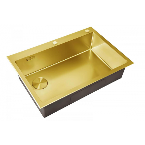 Мойка для кухни ZorG LUX 7551-L BRONZE бронза