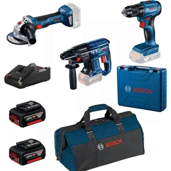 Набор аккумуляторных инструментов Bosch 18v 0615990N1Y