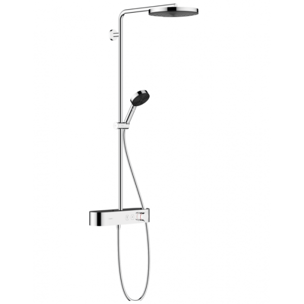 Душевая система с термостатом Hansgrohe Pulsify S 24230000 хром