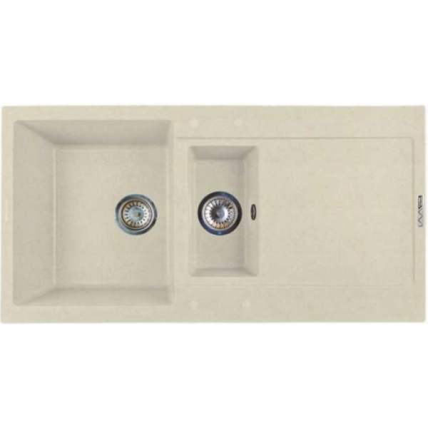 Мойка LAVA D.5 CREMA кремовый