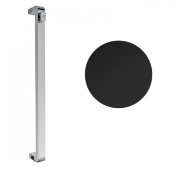 Полотенцесушитель электрический Margaroli Panorama 686/S BOX 686MBB-837 черный матовый Полотенцесушитель электрический Margaroli Panorama 686/S BOX 686MBB-837 черный матовый