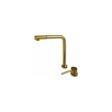 Кухонный смеситель Emar ЕС - 7027 PVD Golden