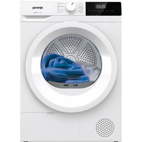 Сушильная машина Gorenje DHNE82/C белый