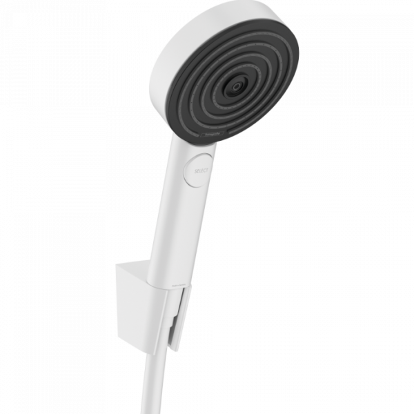 Душевой гарнитур Hansgrohe Raindance Alive Select S 24602700 белый матовый