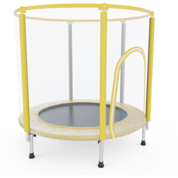 Батут с сеткой DFC FOLDING 40" TKIDS40Y желтый
