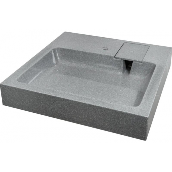 Раковина над стиральной машиной Stella Polar Солярис 60х50 SP-00001679 серый