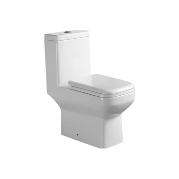 Унитаз моноблок Stella Polar Теруэль KN6130000 SP-00001876 с сиденьем, белый