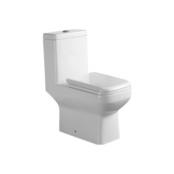 Унитаз моноблок Stella Polar Теруэль KN6130000 SP-00001876 с сиденьем, белый
