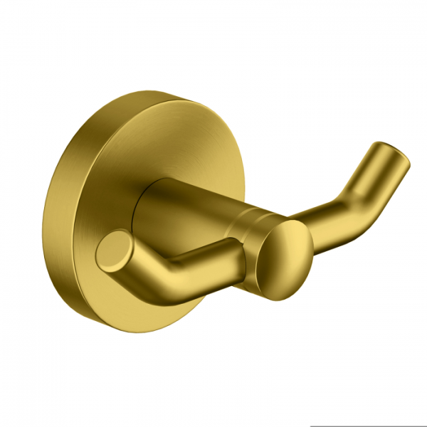 Крючок двойной Timo Saona 13012/20 золото шлифованное