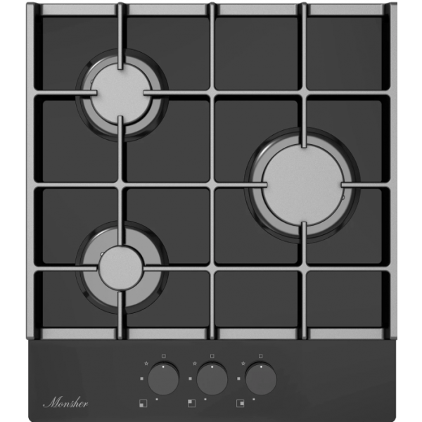 Газовая варочная панель Monsher MGG 42 Noir