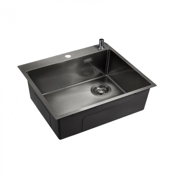 Кухонная мойка Emar 560 PVD Dark