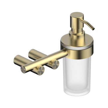 Диспенсер с держателем Abber Osten 316 AA1859BG золото брашированное Диспенсер с держателем Abber Osten 316 AA1859BG золото брашированное