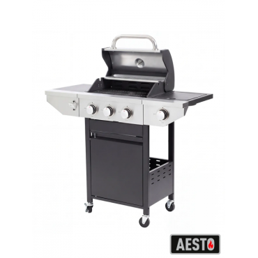 Гриль газовый Aesto с 3 горелками 11107